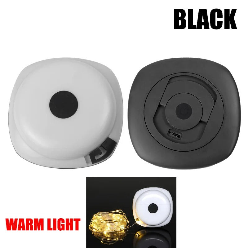2-in-1 Camping String Lights