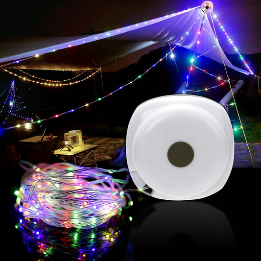 2-in-1 Camping String Lights