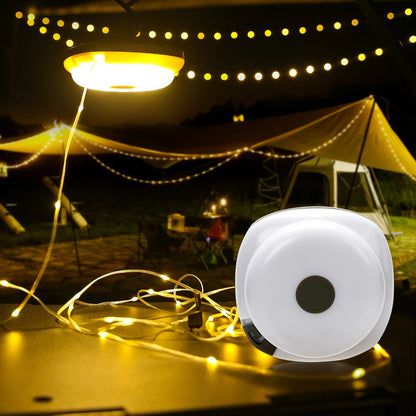 2-in-1 Camping String Lights