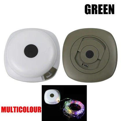 2-in-1 Camping String Lights